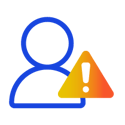 Reduce manual errors icon